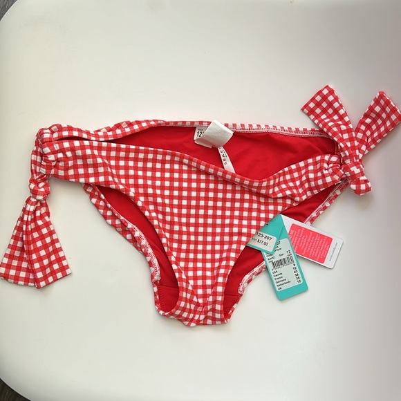 Seafolly Capri Check Bikini in Chilli Size 8 US - Picture 6 of 8